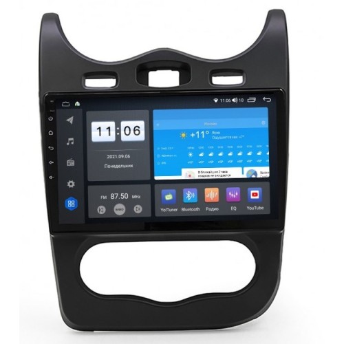 Штатная магнитола Vomi ZX413R10-9863-LTE для Renault Sandero I 2009-2014 на Android 10.0