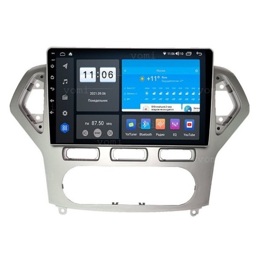Штатная магнитола Vomi ZX517R10-9863-LTE для Ford Mondeo IV 2007-2010 кондиционер на Android 10.0