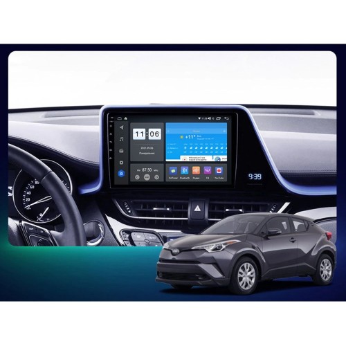 Штатная магнитола Vomi ZX496R9-9863-LTE для Toyota C-HR I 2016-2023 на Android 10.0