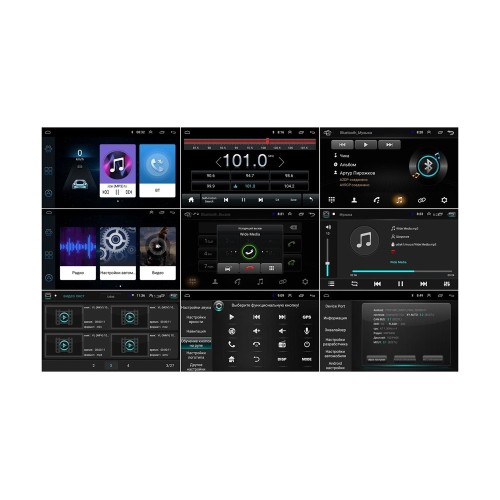 Штатная магнитола Wide Media LC1007ON-2/32 для Toyota Land Cruiser Prado 150 2013-2017 (для авто без камеры) на Android 8.0