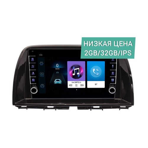 Штатная магнитола Wide Media LC9034ON-2/32 для Mazda CX-5 I 2011-2017 (без поддержки джойстика) на Android 8.0