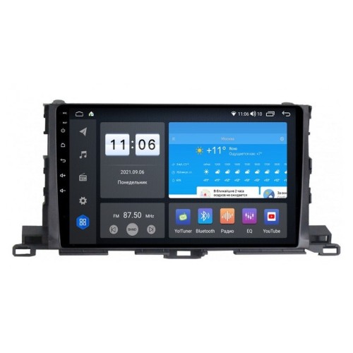 Штатная магнитола Vomi ZX389R10-7862-LTE для Toyota Highlander 2014+ на Android 10.0