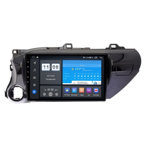 Штатная магнитола Vomi ZX501R10-7862-LTE для Toyota Hilux 2015-2020 на Android 10.0