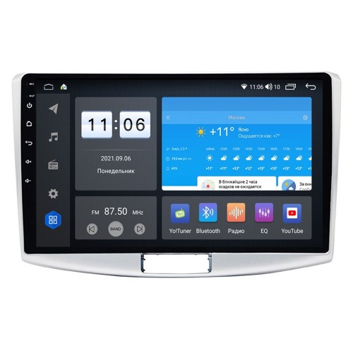 Штатная магнитола VOMI ZX390R10-7862-LTE для Volkswagen Passat B6 2005-2011, B7 2011-2015 на Android 10.0