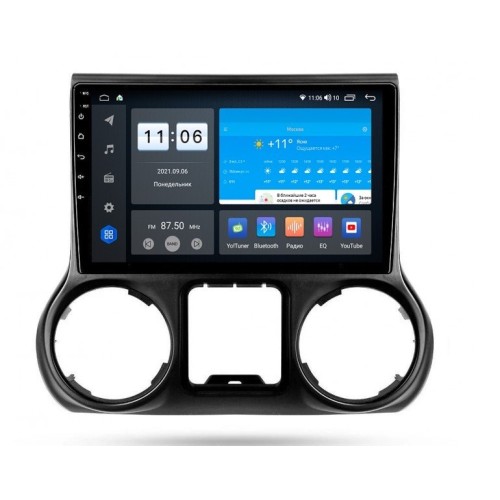 Штатная магнитола Vomi ZX368R10-7862-LTE для Jeep Wrangler 2015-2016 на Android 10.0