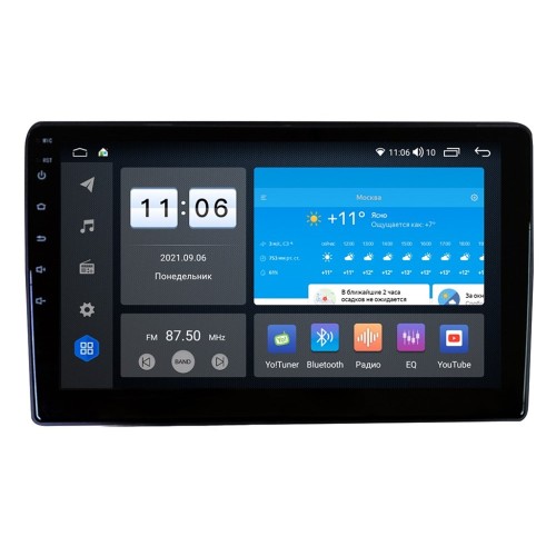 Штатная магнитола Vomi ZX416R10-7862-LTE для Jeep Commander, Compass, Grand Cherokee, Wrangler 2007-2013 на Android 10.0