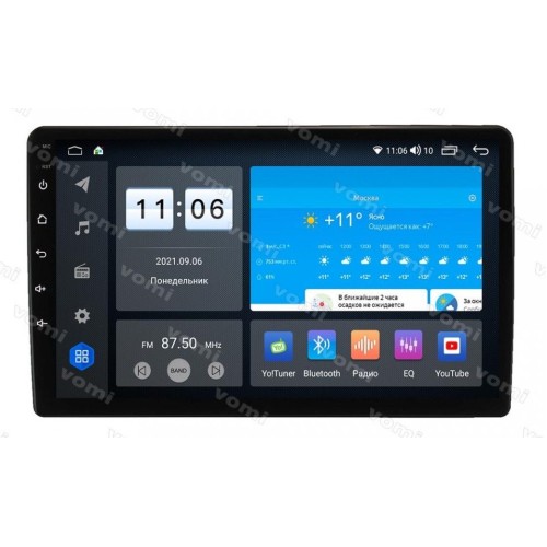 Штатная магнитола Vomi ZX562R10-7862-LTE для Mitsubishi Outlander I 2002-2008 на Android 10.0