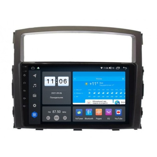 Штатная магнитола Vomi ZX333R9-7862-LTE-4-64 для Mitsubishi Pajero IV 2006-2019 на Android 10.0