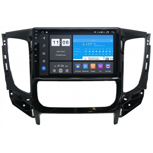 Штатная магнитола Vomi ZX383R9-7862-LTE-4-64 для Mitsubishi PajeroSport 3 2017+ (МКПП+климат), L200 2015-2021 (МКПП+климат) на Android 10.0