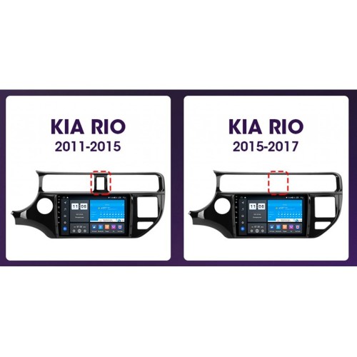 Штатная магнитола Vomi ZX434R9-7862-LTE-4-64 для KIA Rio 2011-2015 на Android 10.0