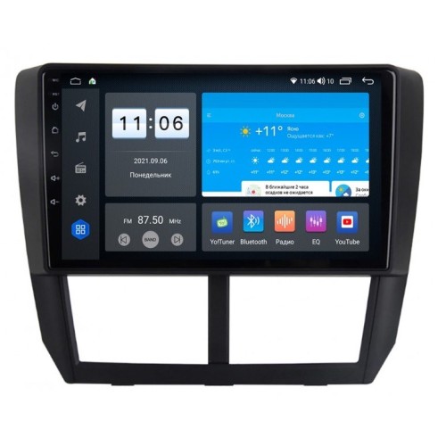 Штатная магнитола Vomi ZX438R9-7862-LTE-4-64 для Subaru Forester III 2008-2013, Impreza III 2007-2013 на Android 10.0
