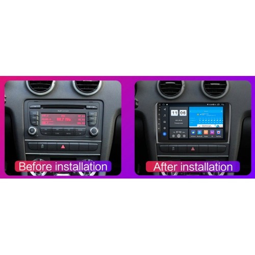 Штатная магнитола Vomi ZX445R9-7862-LTE-4-64 для Audi A3 II (8P) 2007-2013 на Android 10.0