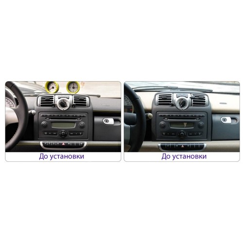 Штатная магнитола Vomi ZX459R9-7862-LTE-4-64 для Mercedes-Benz Smart Fortwo 2006-2010 на Android 10.0