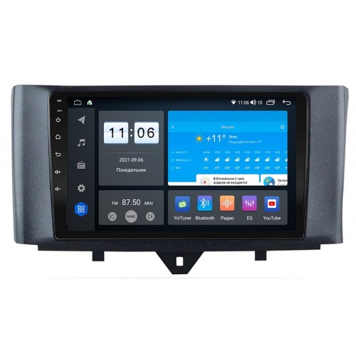 Штатная магнитола Vomi ZX461R9-7862-LTE-4-64 для Mercedes Smart Fortwo 2012-2015 на Android 10.0