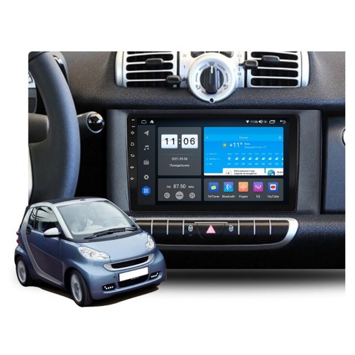 Штатная магнитола Vomi ZX461R9-7862-LTE-4-64 для Mercedes Smart Fortwo 2012-2015 на Android 10.0
