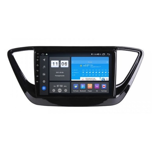 Штатная магнитола Vomi ZX490R9-7862-LTE-4-64 для Hyundai Solaris 2017-2020 на Android 10.0