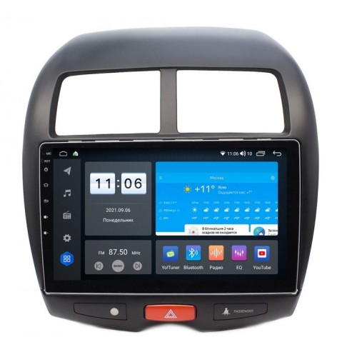 Штатная магнитола Vomi ZX330R10-7862-LTE-4-64 для Mitsubishi ASX 2010-2018 на Android 10.0