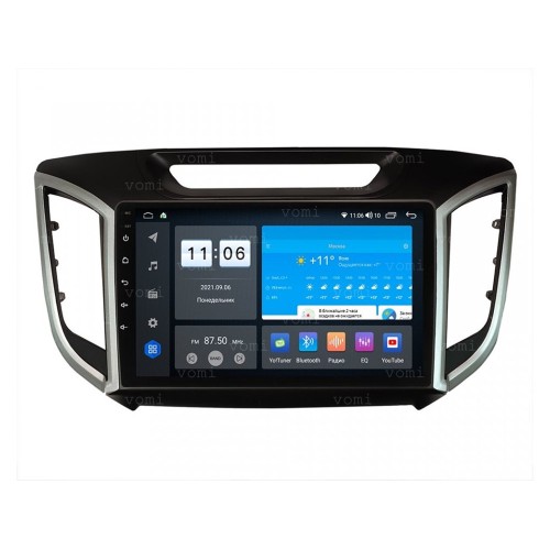 Штатная магнитола VOMI ZX547R9-7862-LTE-4-64 для Hyundai Creta 2016-2021 на Android 10.0