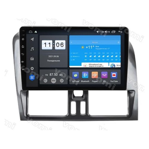 Штатная магнитола Vomi ZX564R9-7862-LTE-4-64 для Volvo XC60 2008-2012 (без штатного экрана) на Android 10.0
