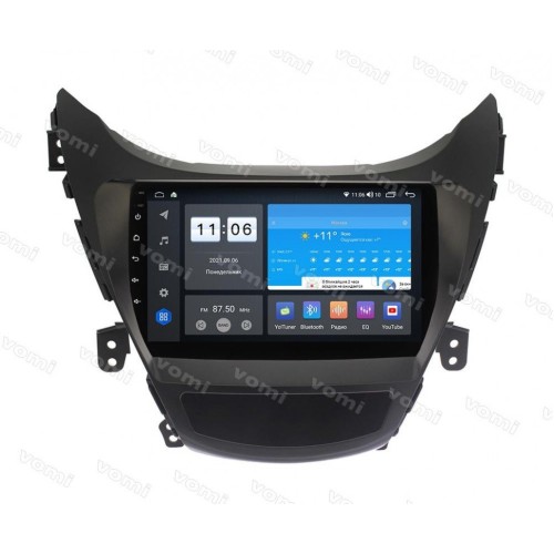 Штатная магнитола Vomi ZX572R9-7862-LTE-4-64 для Hyundai Elantra 2011-2014 на Android 10.0