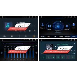Штатная магнитола Vomi FX103R7-MTK-LTE для Mitsubishi universal на Android 10.0