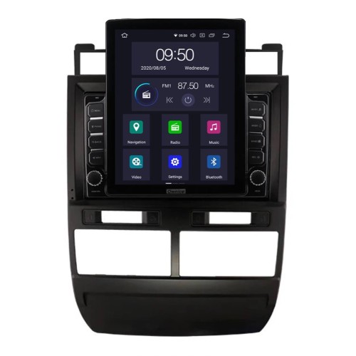 Штатная магнитола CarMedia OL-9106-HL для Volkswagen Touareg 2002-2010 на Android 10.0