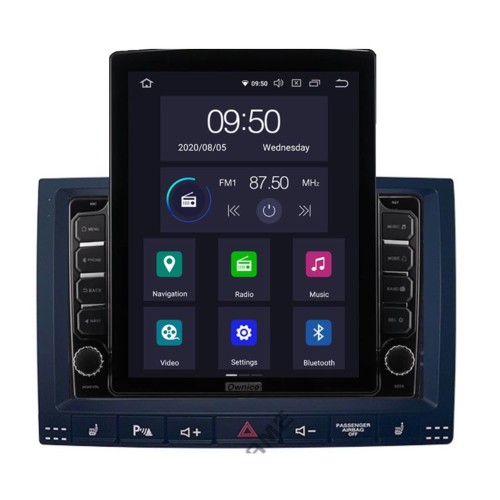 Штатная магнитола CarMedia SF-9306-HL для Volkswagen Touareg 2002-2010 на Android 10.0