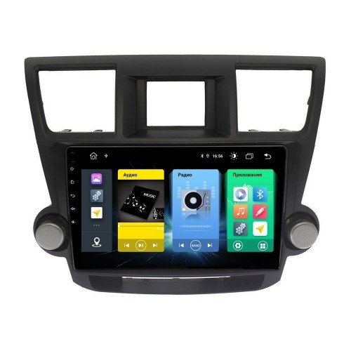 Штатная магнитола Vomi FX355R10-MTK-LTE для Toyota Highilander (U40) 2007-2013 на Android 10.0