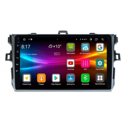 Штатная магнитола Vomi FX351R9-MTK-LTE для Toyota Corolla 2006-2013 (E150) на Android 10.0