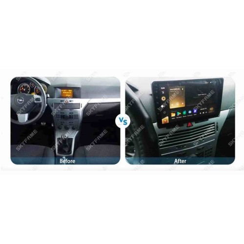 Штатная магнитола CarMedia SF-9304-K2 для Opel ASTRA H 2004-2015 на Android 10.0