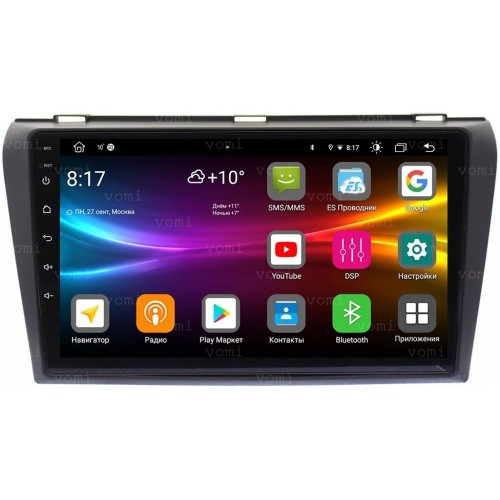 Штатная магнитола Vomi FX526R9-MTK-LTE для Mazda 3 (BK) 2003-2009 на Android 10.0