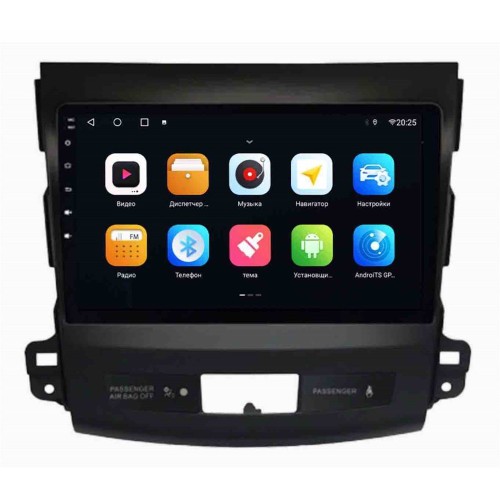 Штатная магнитола Parafar для Mitsubishi Outlander XL 2006-2012 на Android 10.0 (PF056AHD)
