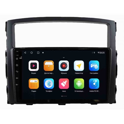 Штатная магнитола Parafar для Mitsubishi Pajero IV 2006-2019 на Android 10.0 (PF458AHD)