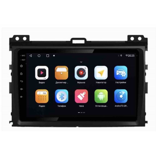 Штатная магнитола Parafar для Toyota Land Cruiser Prado 120 2002-2009 на Android 10.0 (PF456AHD-Low)