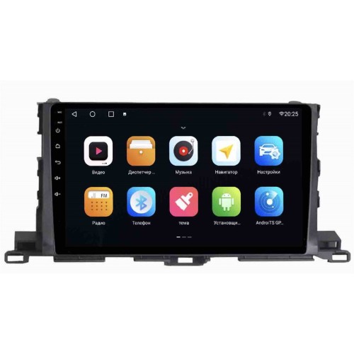 Штатная магнитола Parafar для Toyota Highlander (U50) 2014-2019 на Android 10.0 (PF467AHD)