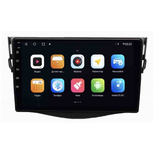 Штатная магнитола Parafar для Toyota RAV4 2006-2012/Vanguard 2006-2012 на Android 10.0 (PF018-1AHD-Low)