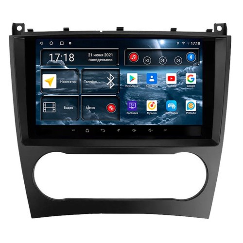 Штатная магнитола Redpower 71369 для Mercedes Benz C-class (W203) 2004-2008 на Android 10.0