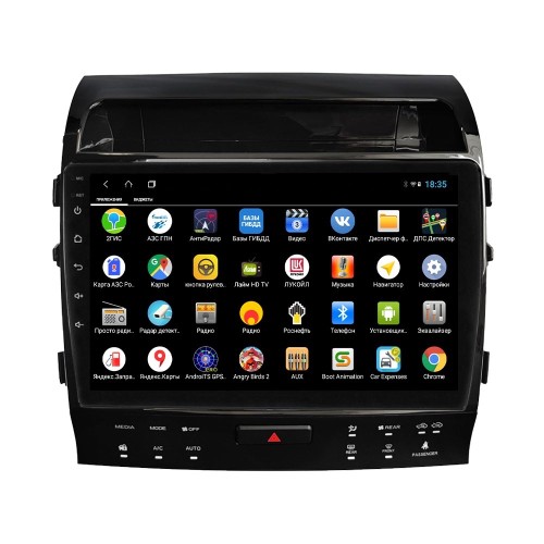 Штатная магнитола Parafar для Toyota Land Cruiser 200 2007-2015 на Android 12.0 (PF381High-2XHD)