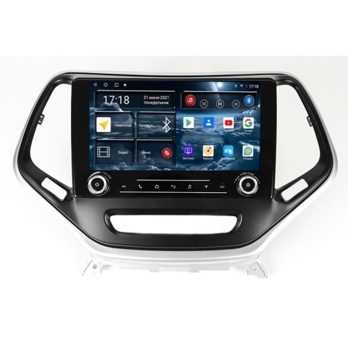 Штатная магнитола Redpower K75418 Hi-Fi для Jeep Cherokee V (KL) 2013-2023 на Android 10.0