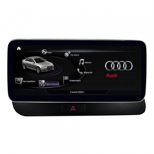 Штатная магнитола Parafar для Audi Q5 (2009-2016) экран 10.25 для ГУ Concert/Symphony (со штатной навигацией) на Android 10.0 (PF7939HiA10)