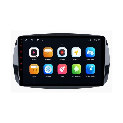 Штатная магнитола Parafar для Mercedes Fortwo III 2014-2024, Forfour II 2014-2024 на Android 10.0 (PF214AHD)