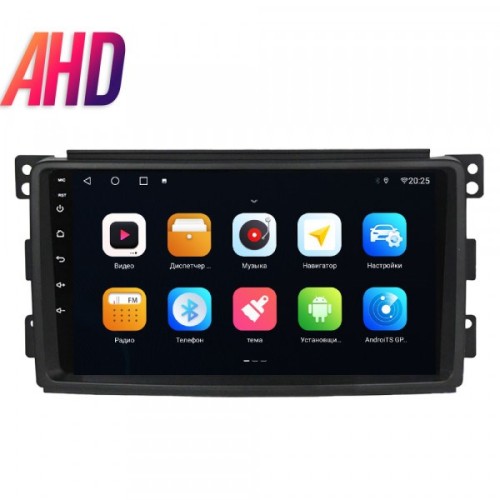 Штатная магнитола Parafar для Mercedes-Benz Smart 2005-2010 на Android 10.0 (PF207AHD)