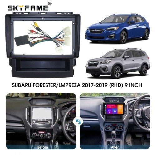 Штатная магнитола CarMedia SF-9148-N для Subaru Forester V 2018-2024 на Android 10.0