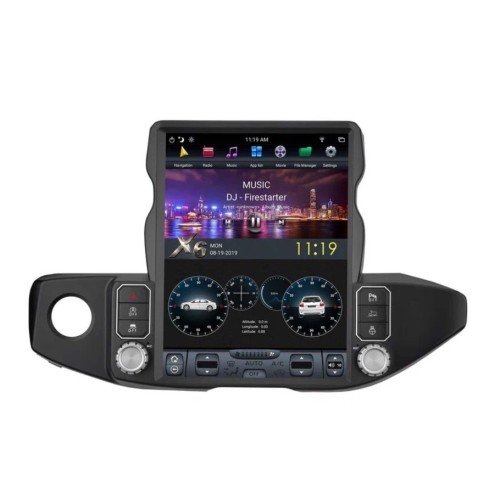 Магнитола Тесла CarMedia ZF-1315-DSP Tesla-Style для Jeep Wrangler IV (JL) 2017-2023 на Android 9.0