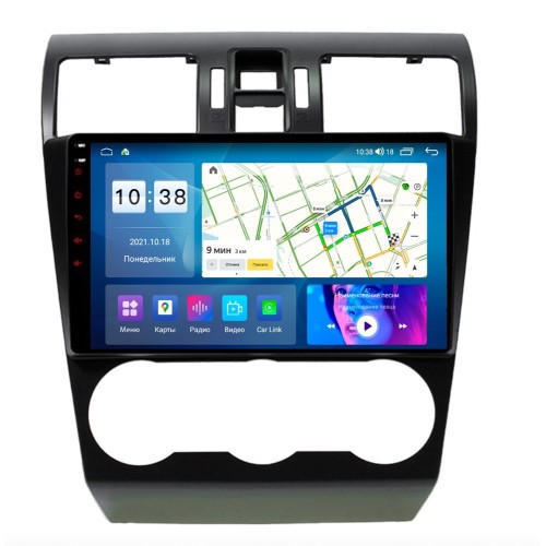Автомагнитола Parafar для Subaru Forester IV, Impreza IV, XV I 2015-2018 на Android 11.0 (PF895UHD)