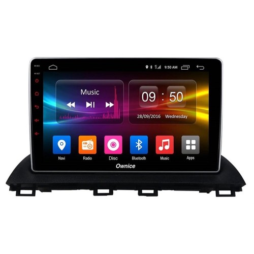 Штатная магнитола CarMedia OL-9502-P для Mazda 3 III 2013-2018 на Android 10.0