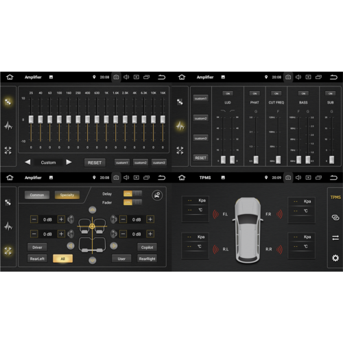Штатная магнитола CarMedia OL-9972-P для Volkswagen универсальная на Android 10.0