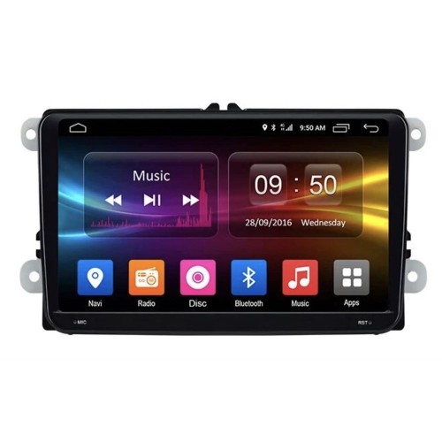 Штатная магнитола CarMedia OL-9972-P для Skoda универсальная на Android 10.0
