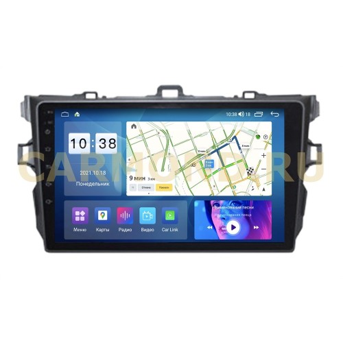 Автомагнитола Parafar PF692UHD-Low для Toyota Corolla X 2006-2013 на Android 11.0