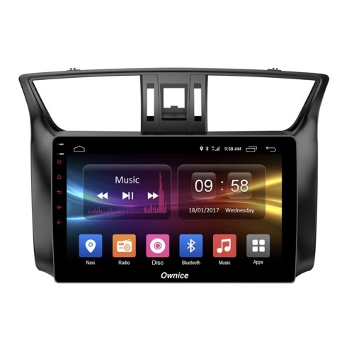 Штатная магнитола CarMedia OL-1666-I для Nissan Sentra VII (B17) 2014-2017, Tiida II 2015-2017 на Android 10.0